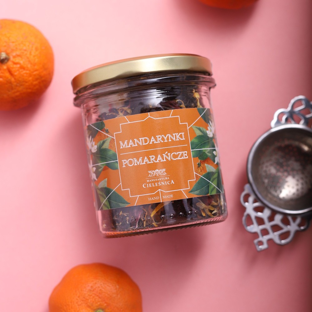 Vita-Food Herbata Czarna z Mandarynką - Wyjątkowy Aromat i Smak | Sklep z Herbatą