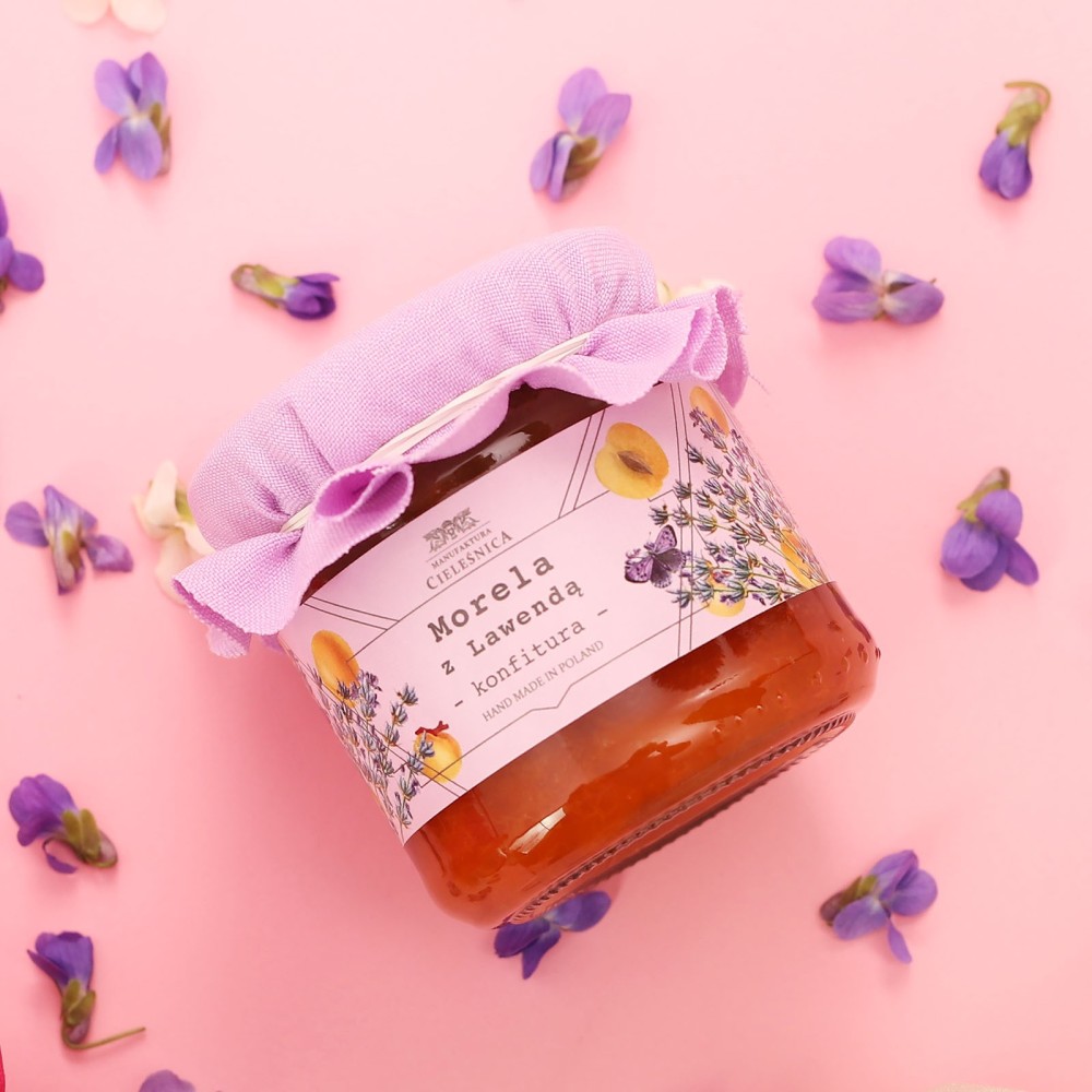 Vita-Food Morele z lawendą – konfitura premium do deserów i serów