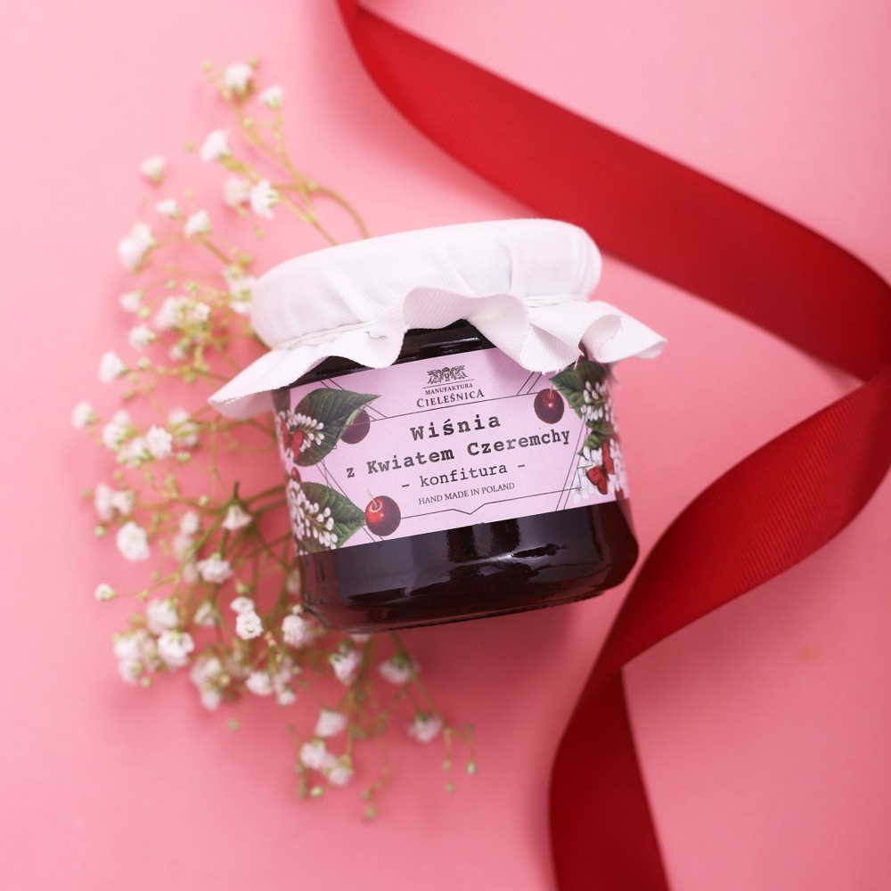 Konfitura wiśniowa z czeremchą – naturalny smak | Vita-Food