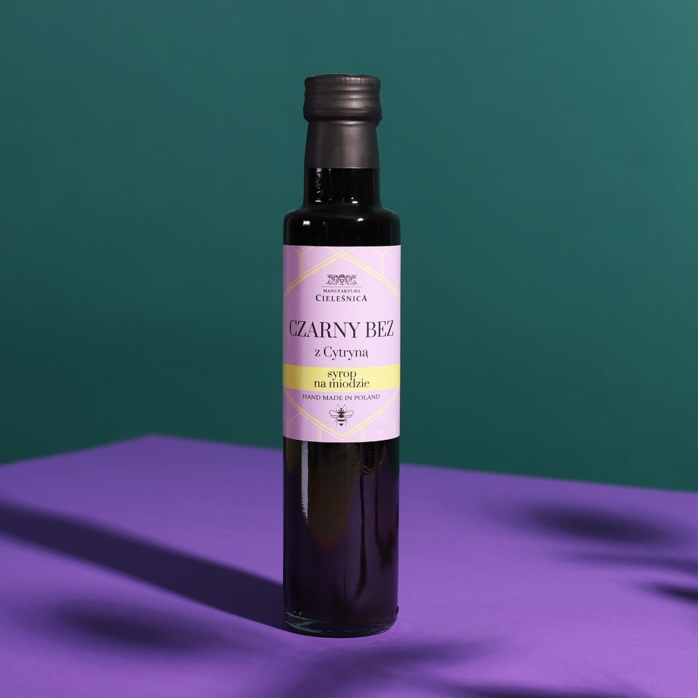 Syrop z czarnego bzu i cytryny na miodzie | Vita-Food