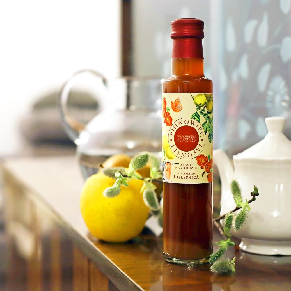 Syrop z pigwowca japońskiego na miodzie | Vita-Food