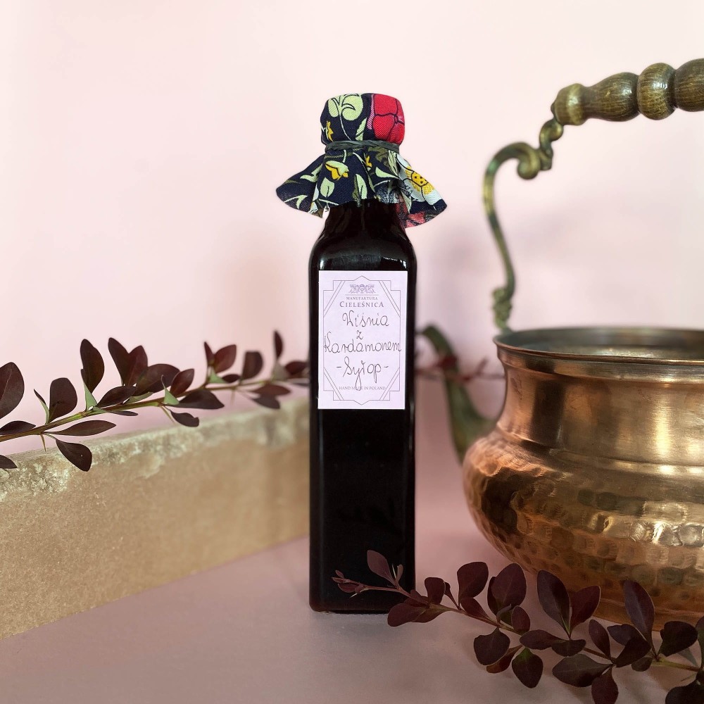 Syrop wiśniowy z kardamonem | Naturalny | Vita-Food