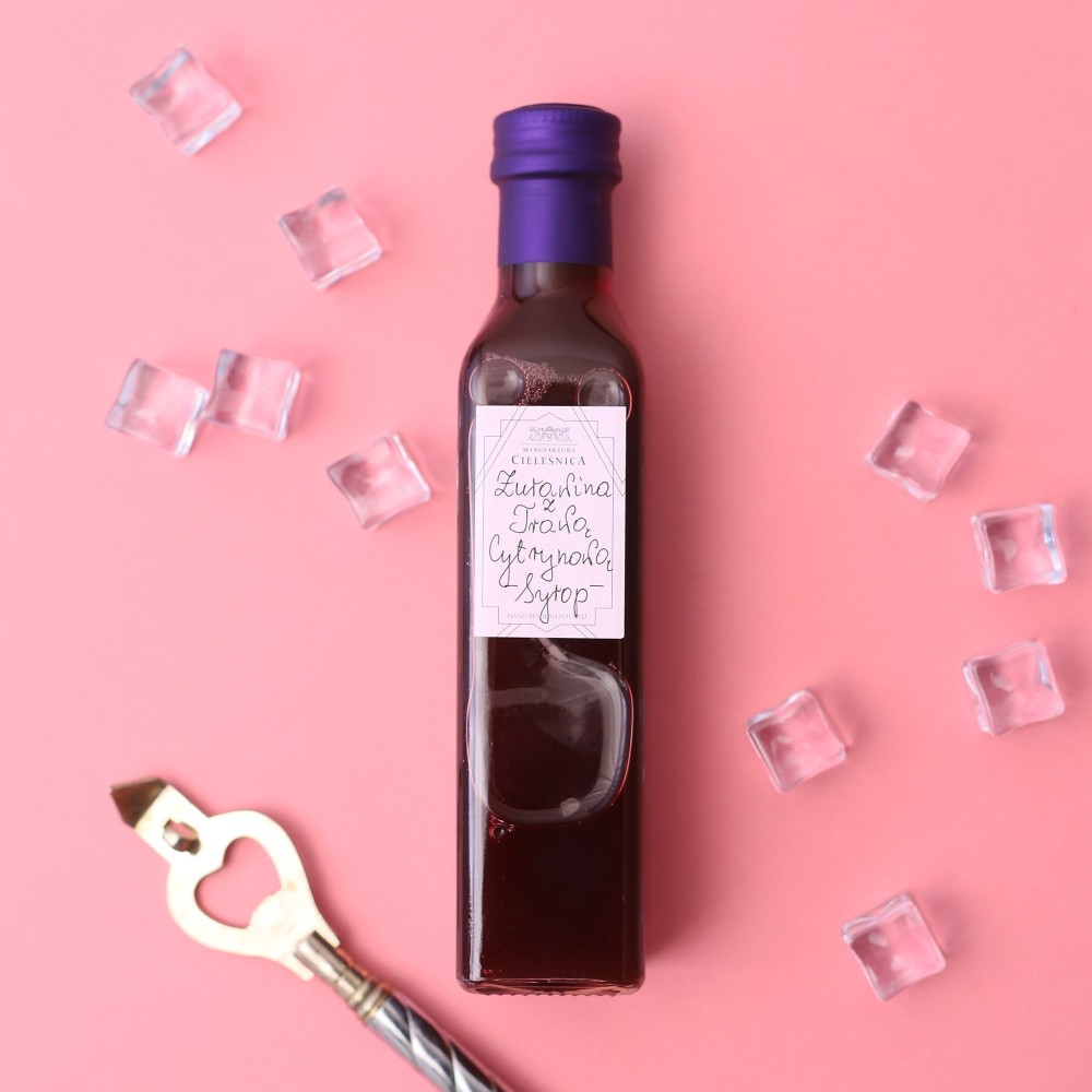 Syrop żurawinowy z trawą cytrynową | Vita-Food