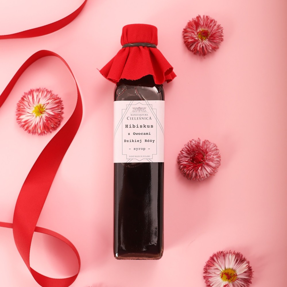 Syrop z hibiskusem i dziką różą – naturalny smak | Vita-Food