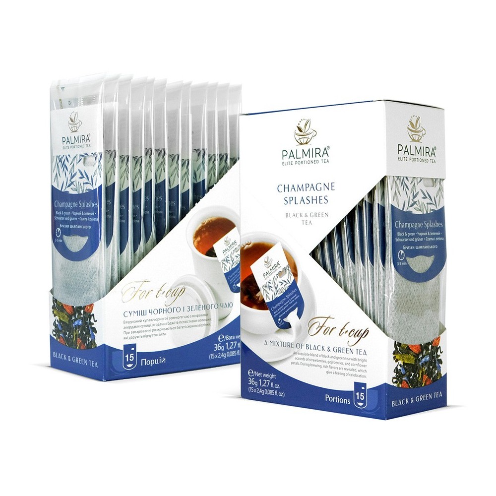 Champagne Splashes – Zielona Herbata z Owocową Nutą | Vitafood